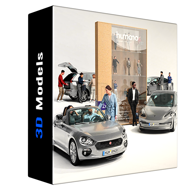 Humano 3D - 2211 - People for cars
