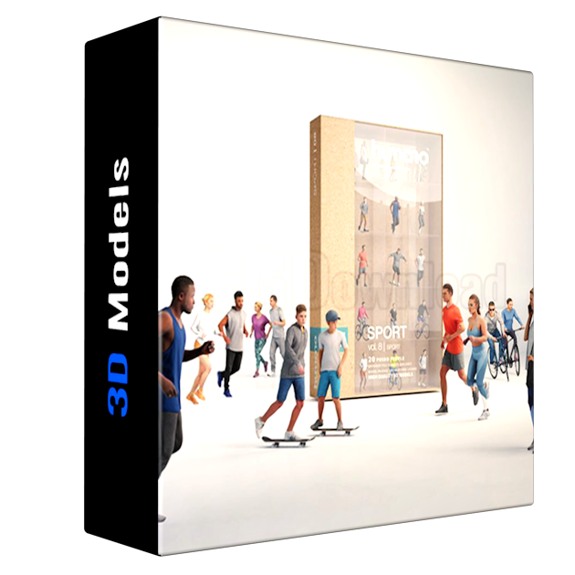 Humano 3D - Vol.08 Sport