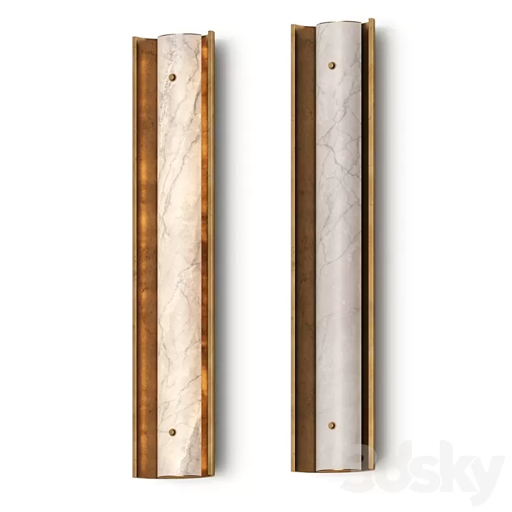 Humbert and Poyet Louis Wall Lamp 3D Model Free