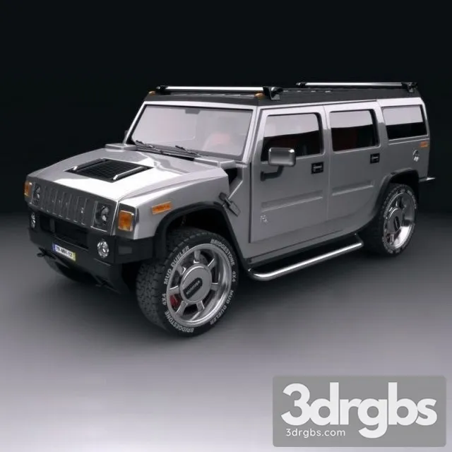 Hummer H2 3D Model Free