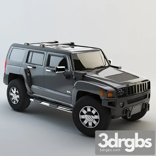 Hummer h3 3D Model Free