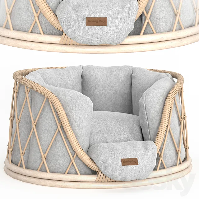 Hunting Pony Bed from the Pony-Nabalkoni vine 3D Model