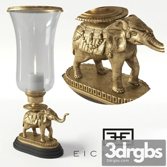 Hurricane Elephant Eichholtz 3D Model Free