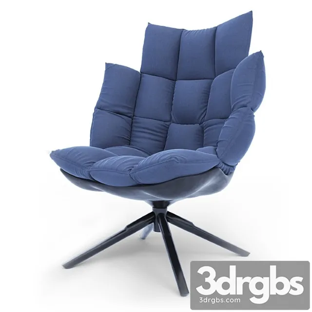 Husk Chair By Patricia Urquiola For B B Italia 1 3D Model Free