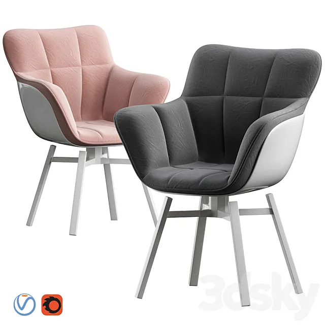 HUSK Italia chair 3DModel