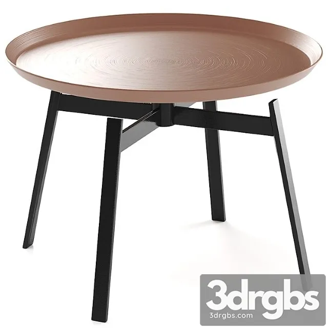 Husk Small By Bb Italia Side Table 3D Model Free
