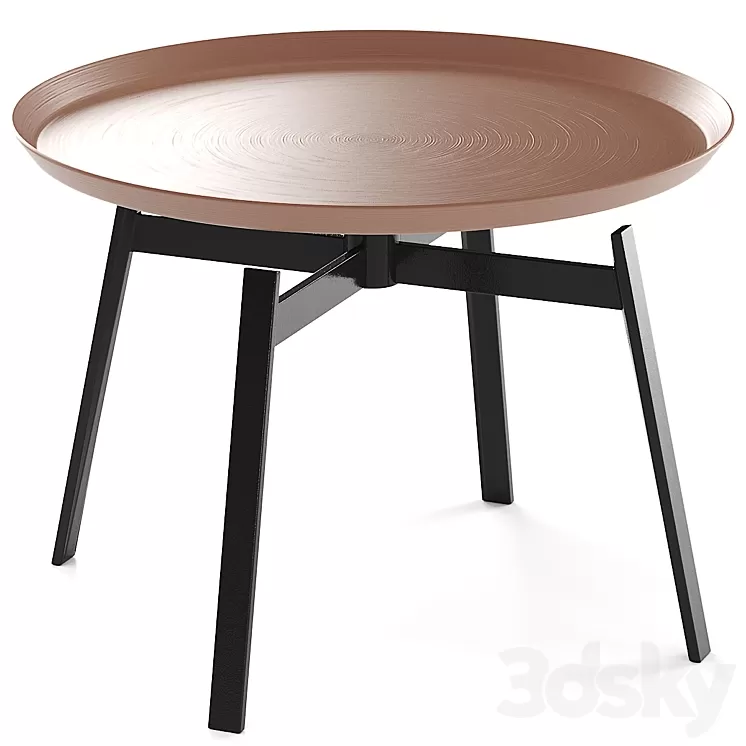 Husk Small by BB Italia Side Table 3D Model Free