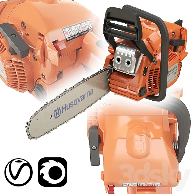 Husqvarna 445 3D Model
