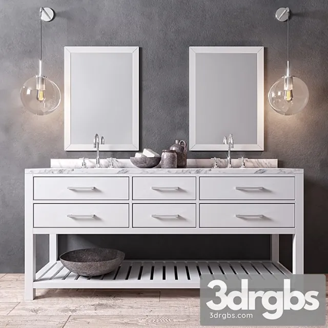 Hutton Double Washstand 3D Model Free