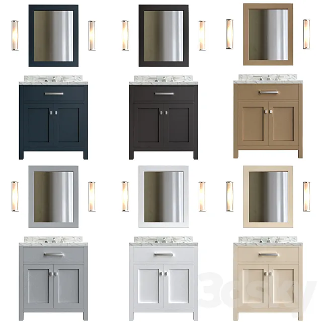 Hutton Floating Vanity Bath Collection - RH_2 Free Download