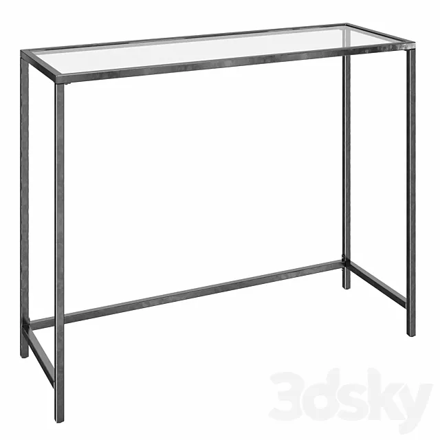 Huxley 39.4 '' Console Table Free Download