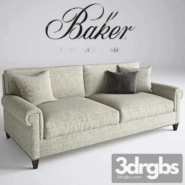 Huxley Sofa 01 3D Model Free