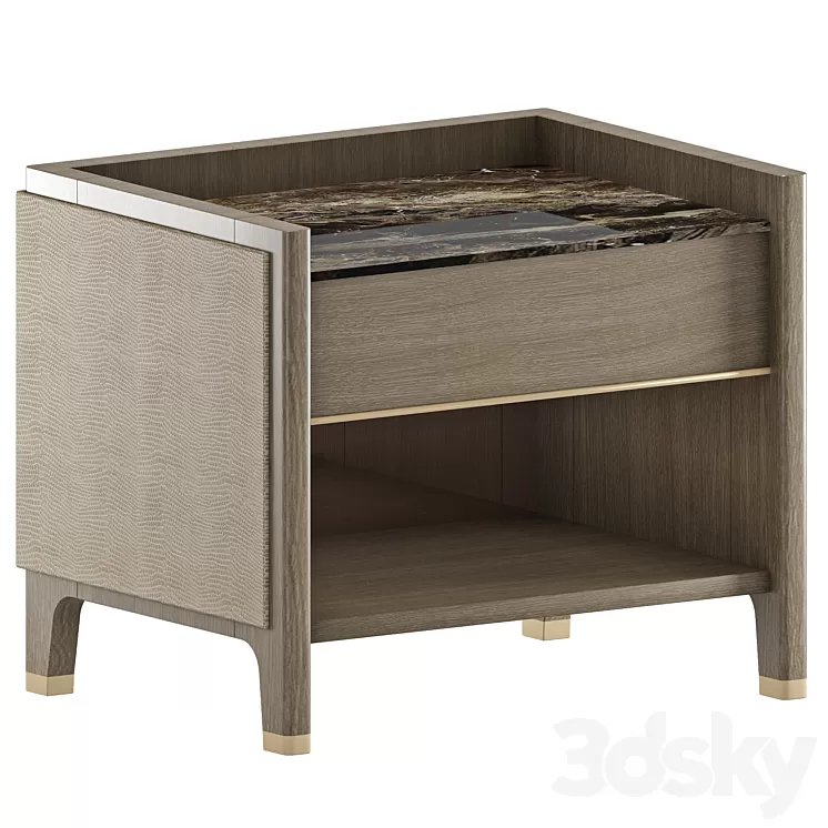 HVAR Bedside Table Frato 3D Model Free