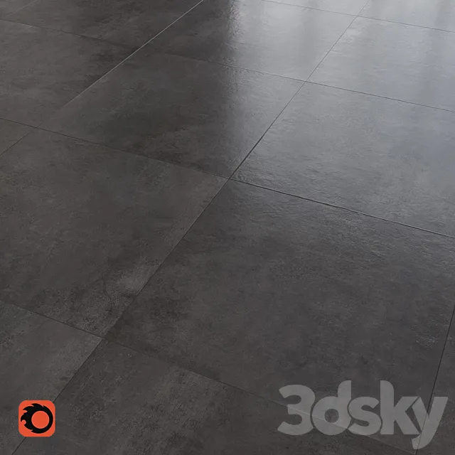 Hygge Floor Tile 3D Model