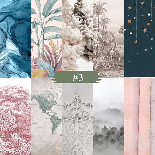 Hygge Wall # 3 3D Model