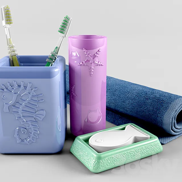 Hygiene Kit 3D Model
