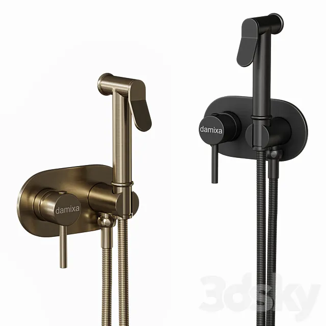 Hygienic shower Damixa Option 214000000 3D Model