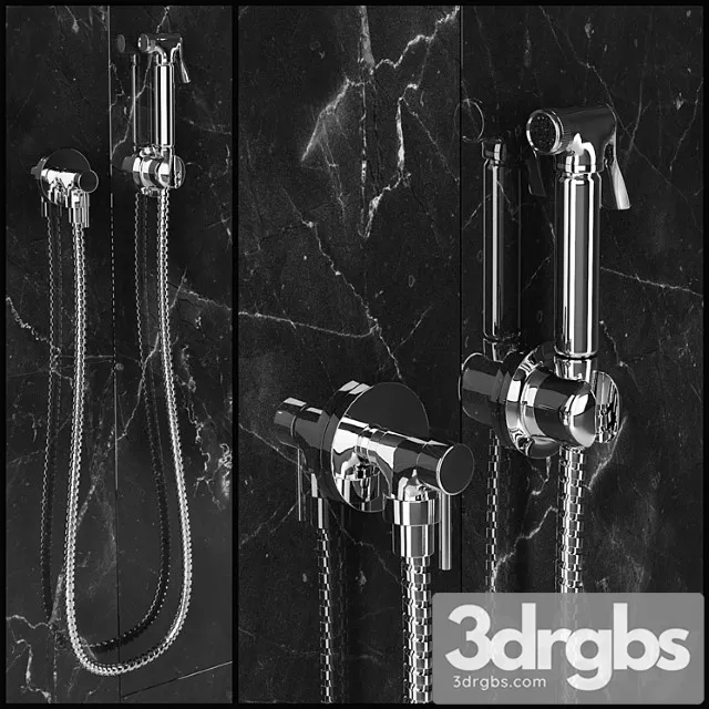 Hygienic Shower Daniel Oasis 1000dc 3D Model Free