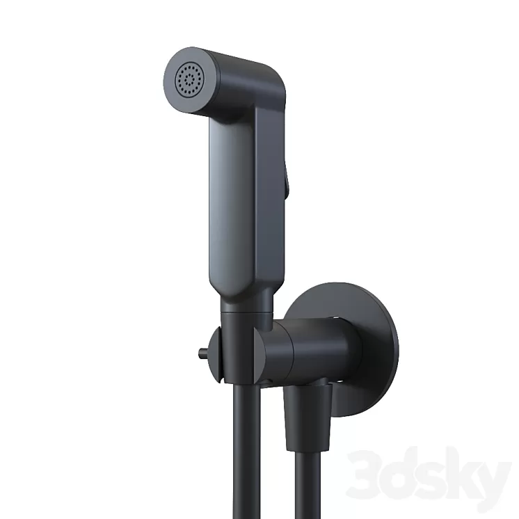 Hygienic shower GRB Intimixer 08225102. 3D Model