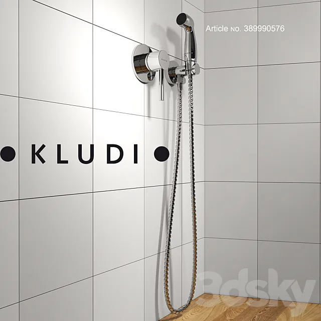 Hygienic shower KLUDI 3DModel