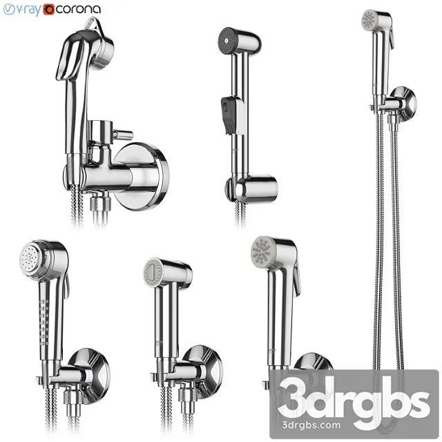 Hygienic Souls Set 78 Grohe Griferias Galindo 3D Model Free