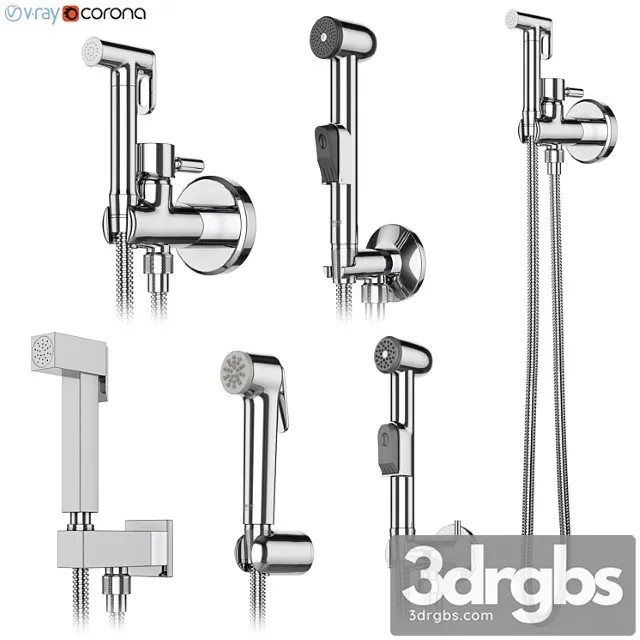 Hygienic Souls Set 79 Grohe Griferias Galindo Ravak Gessi 3D Model Free
