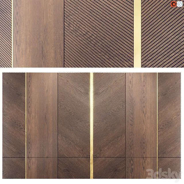 Hypnos decorative wall panel 3D Model