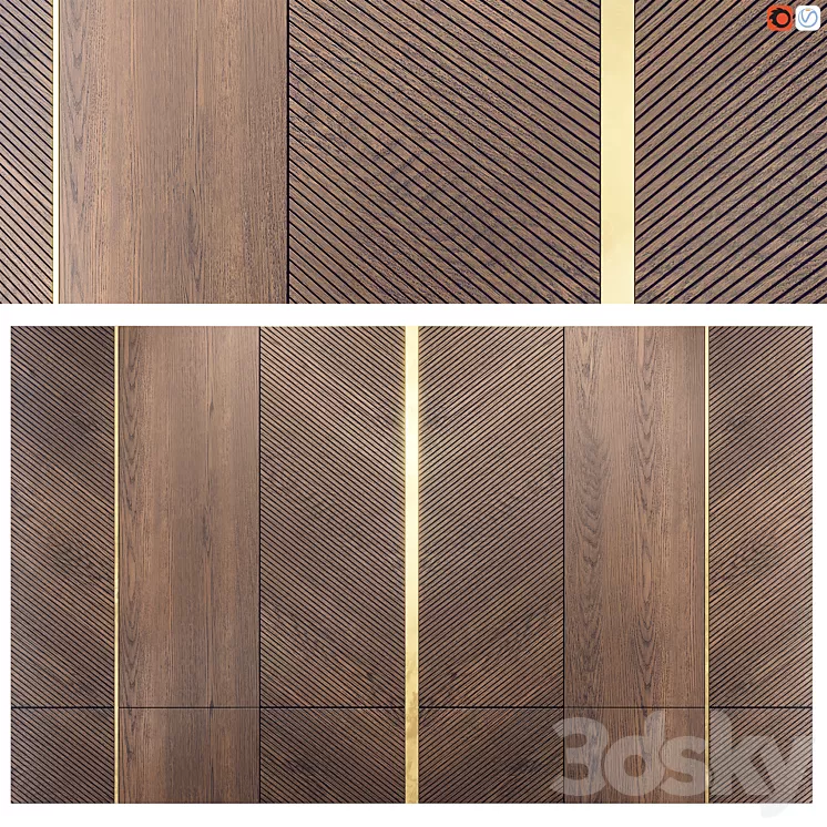 Hypnos decorative wall panel 3D Model Free