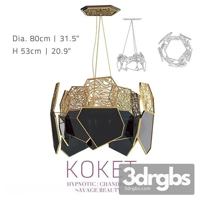 Hypnotic Light 3D Model Free