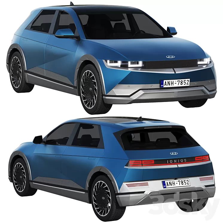 Hyundai IONIQ 5 2022 3D Model