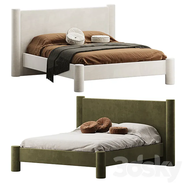 Hyvaa bed 3D Model