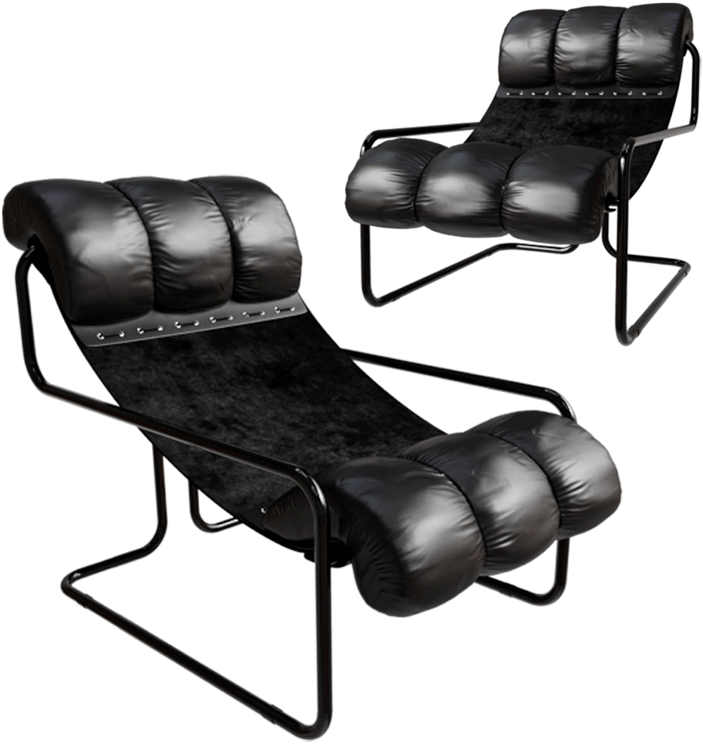 i 4 Mariani - Armchair TUCROMA Guido Faleschini 1971 3D Model