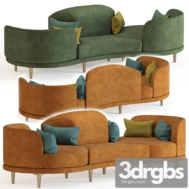 I dervisci couch 2 3D Model Free