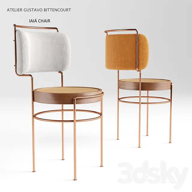 IAIA Chair by Gustavo Bittencourt 3D Model