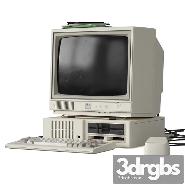 IBM PCjr 3D Model Free