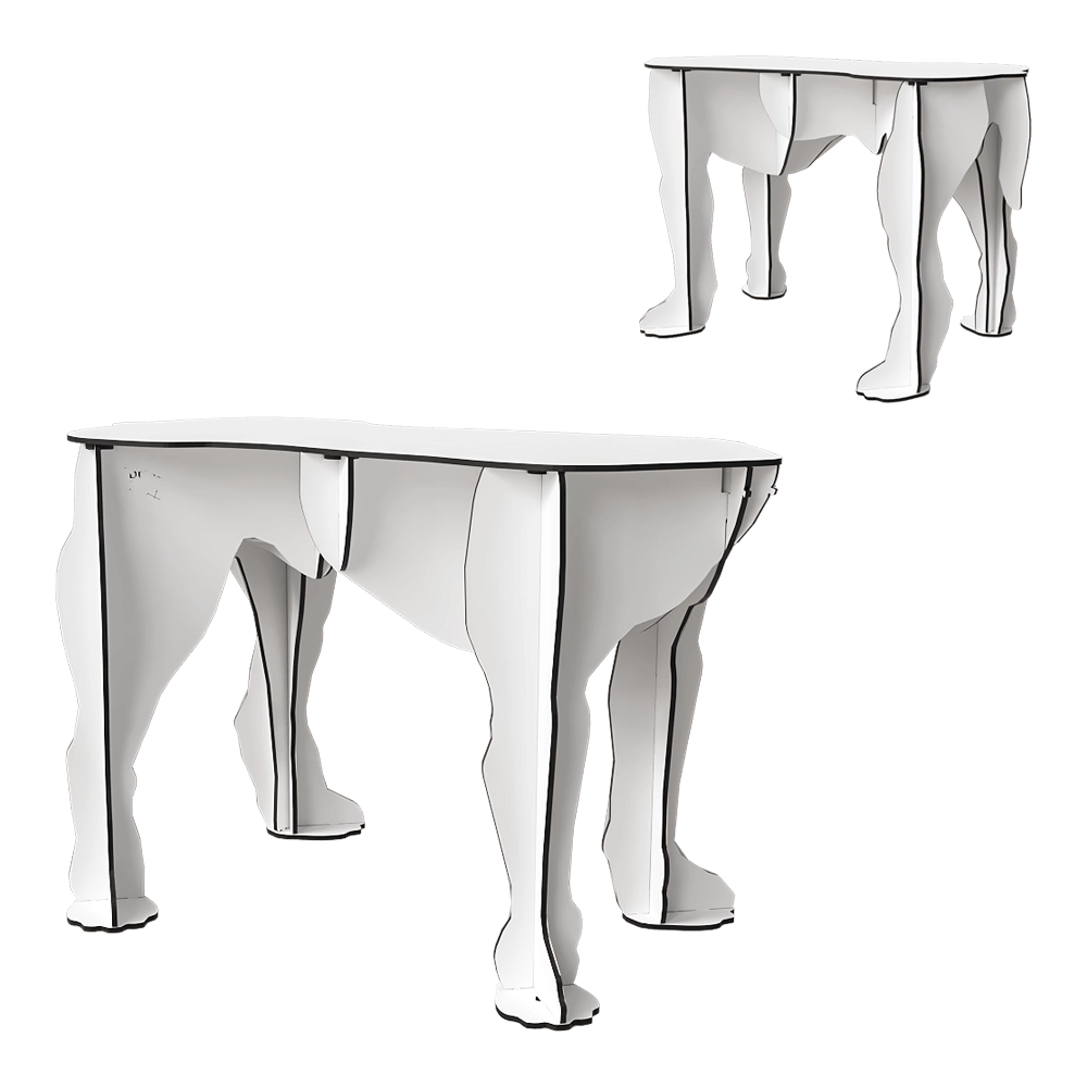 ibride - Dog bench Rex 3D Model