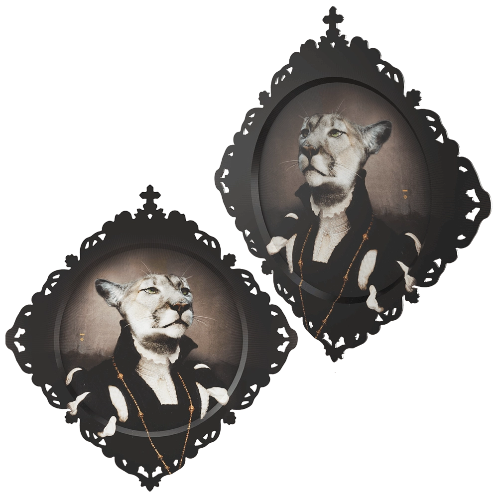 ibride - Round tray Margot 3D Model