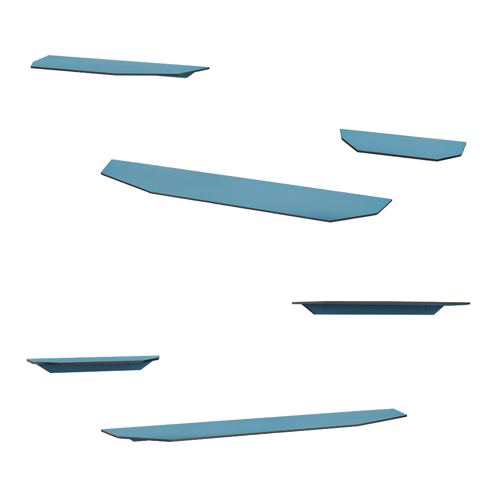 ibride - Shelves La voie d'Horace 3D Model