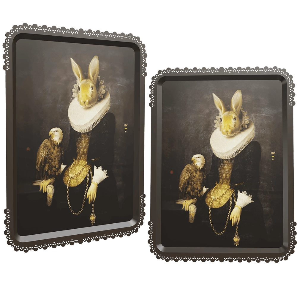 ibride - Trays size XL Les Majestueux 3D Model