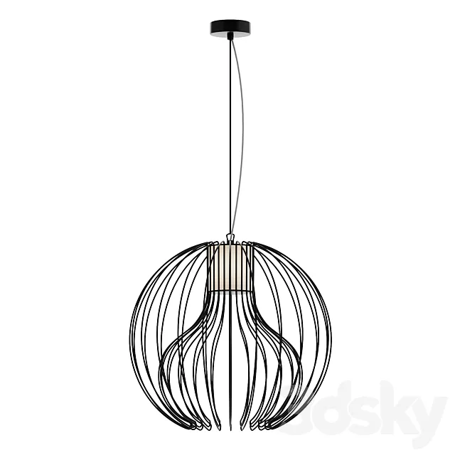 Icaro Ball Light by Brian Rasmussen 3D Model