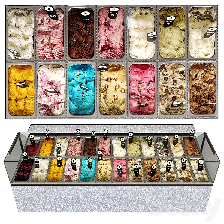 Ice cream 3D Model
