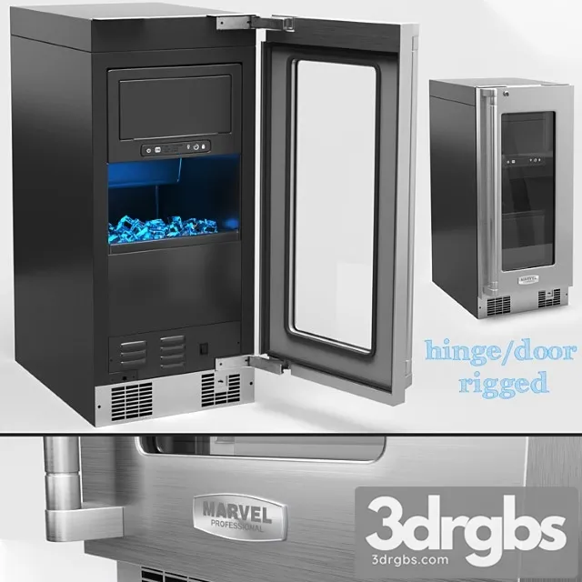 Ice machine – mp15cp – by marvel 2 3D Model Download