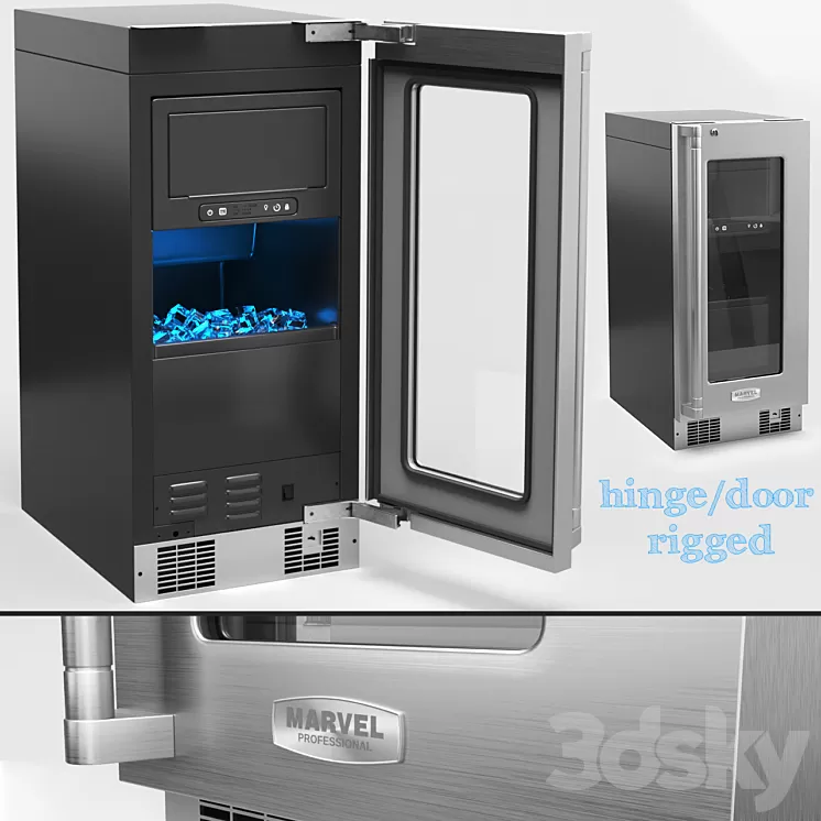 Ice Machine – MP15CP – by Marvel 3D Model