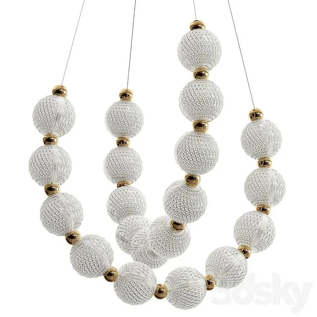 icelin pendant lamp 3D Model