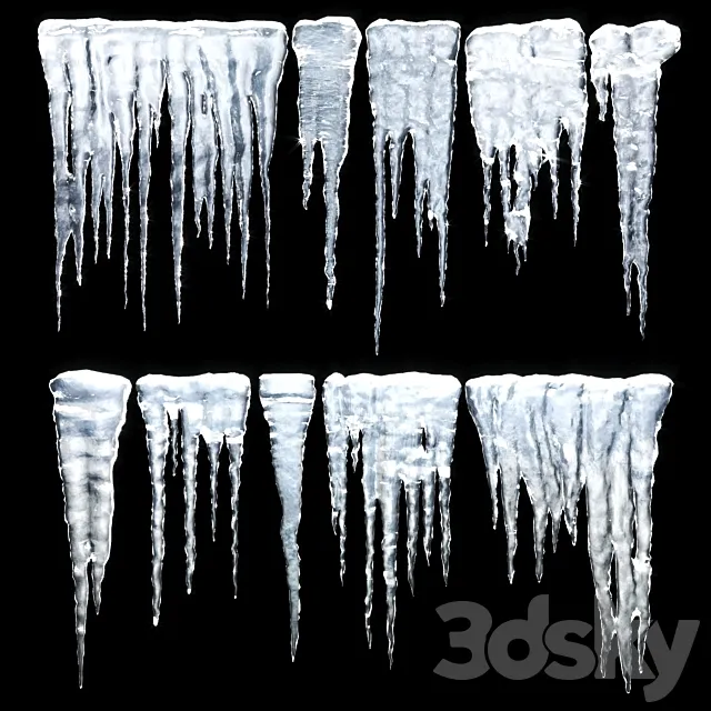 Icicles 3DModel