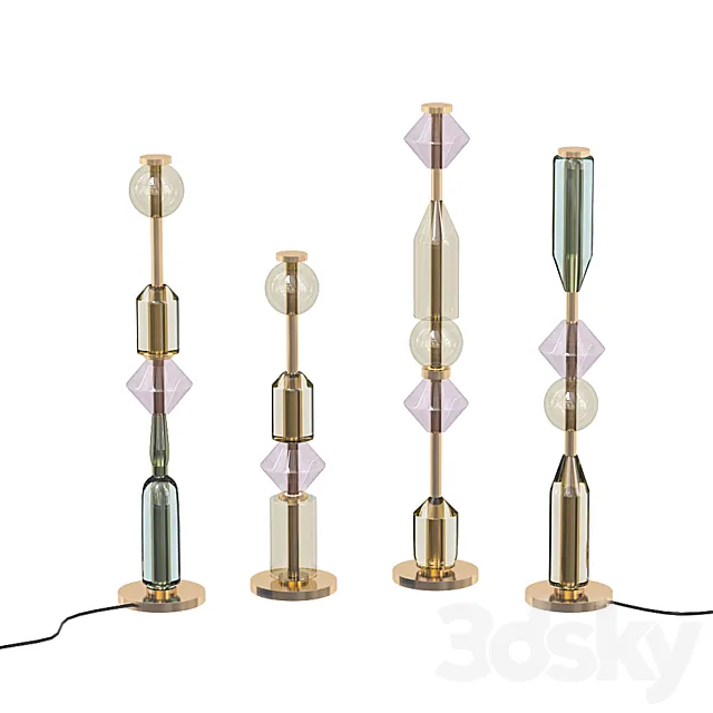 Icone Luminose 3D Model