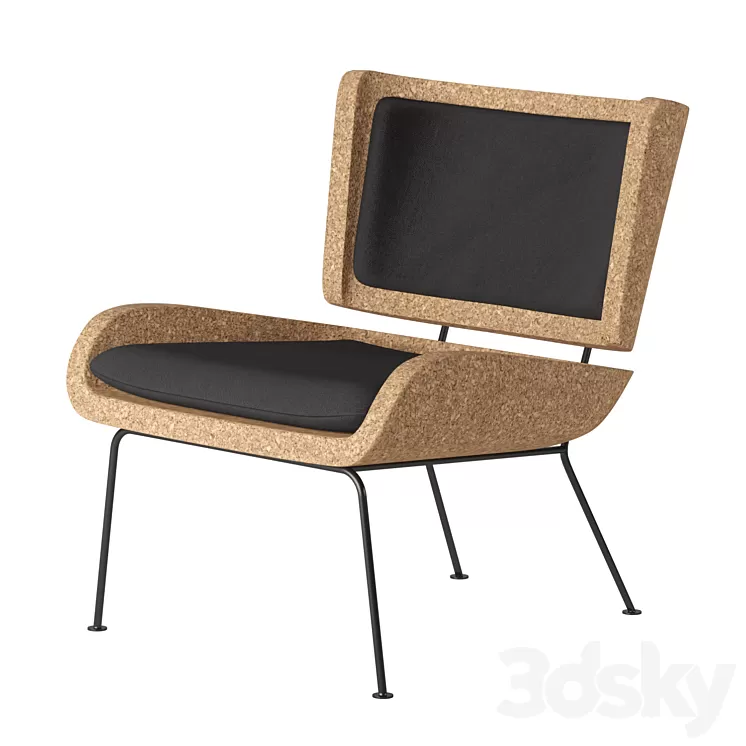 ICONS OF DENMARK Bark Lounge 3D Model