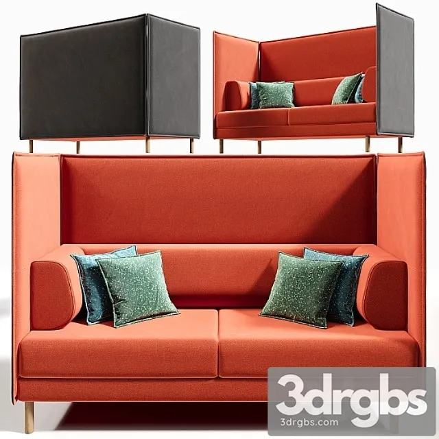 Iconsofdenmark private sofa 2 3D Model Free
