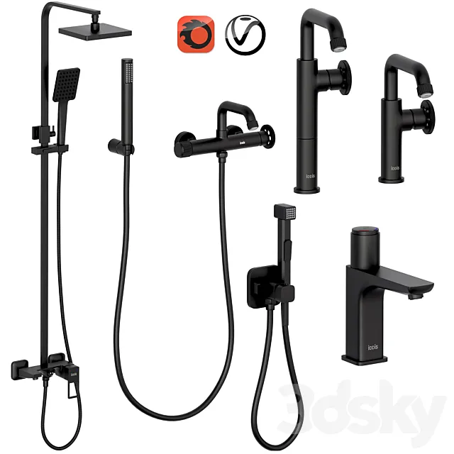 iddis set | BILD | Grange | Spring | Slide 3D Model