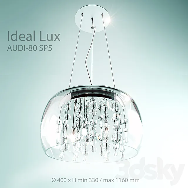 Ideal lux audi-80 SP5 3DModel